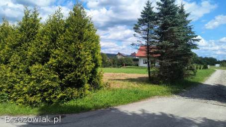 Działka 20 a Zagórz Graniczna warunki zabudowy uzbrojona