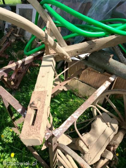 Sprzedam sanie konne tylne i rysulec z kolcami