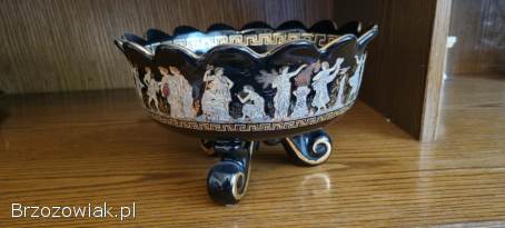 Grecka pozłacana porcelana