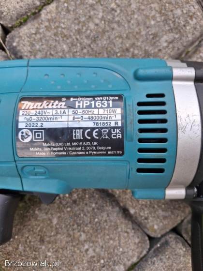 Sprzedam wiertarkę Makita z udarem