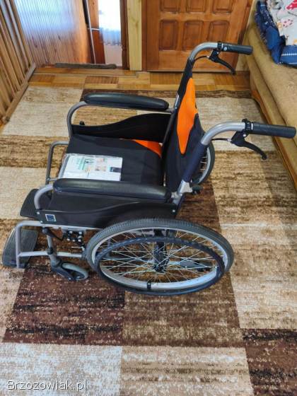 Wózek inwalidzki aluminiowy