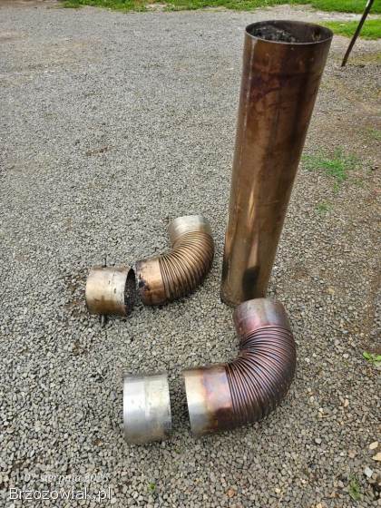 Rury dymne nierdzewne fi 180 mm