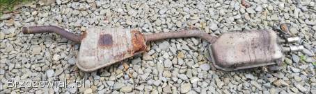 Wydech tłumik tłumiki końcowy środkowy Audi a4 b5 sedan Avant quattro