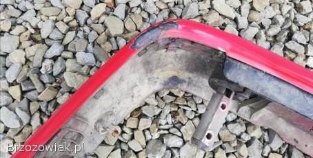 Zderzak tył tylny Audi 80 b4 sedan avant LY3H czerwony