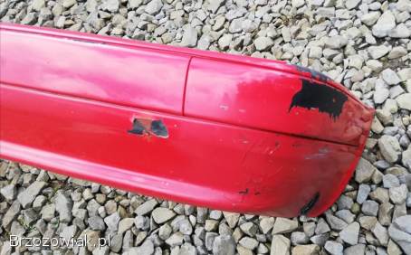 Zderzak tył tylny Audi 80 b4 sedan avant LY3H czerwony