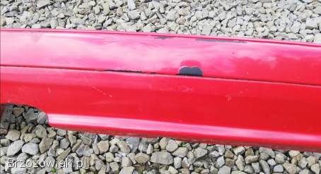 Zderzak tył tylny Audi 80 b4 sedan avant LY3H czerwony