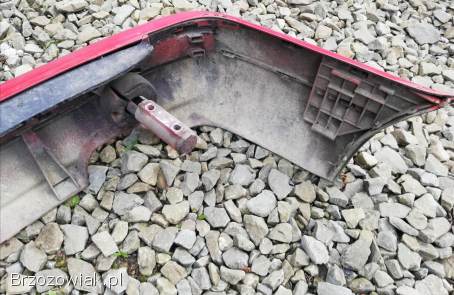 Zderzak tył tylny Audi 80 b4 sedan avant LY3H czerwony