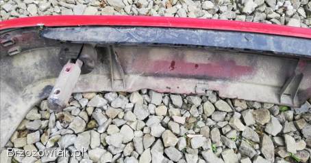 Zderzak tył tylny Audi 80 b4 sedan avant LY3H czerwony