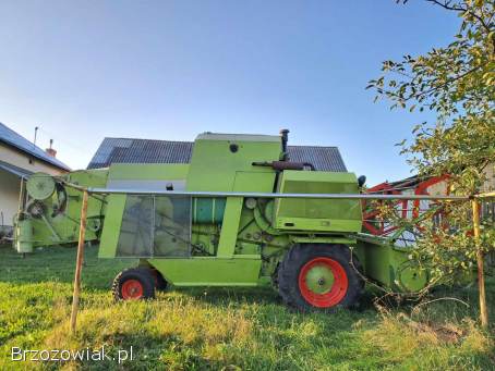 Kombajn zbożowy Claas Corsar z prasą