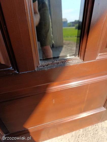 Drzwi lewe 90 drewniane