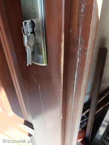 Drzwi lewe 90 drewniane