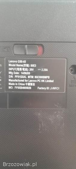 Sprzedam laptop lenovo g50-45