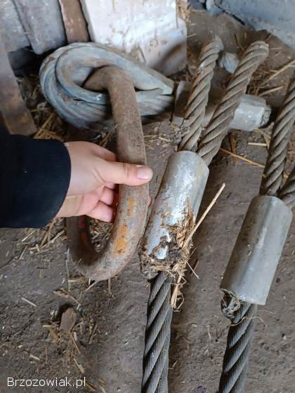 Lina gruba dźwig żuraw