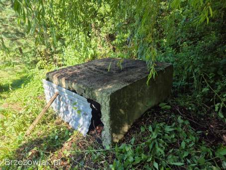 Betonowy solidny zbiornik