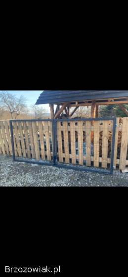 Solidna brama panelowa