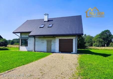 Nowy dom blisko Krosna – duża działka,  piękna okolica!