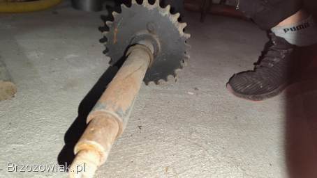 Oś do sadzarki dwurzędowej