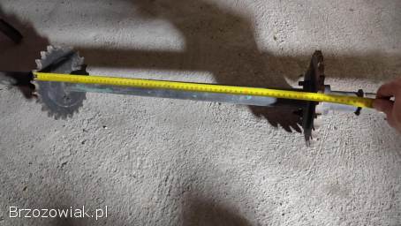 Oś do sadzarki dwurzędowej