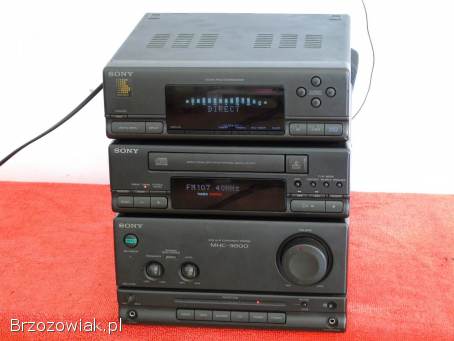 Wzmacniacz korektor graficzny i tuner Sony MHC-3800.  DOSTAWA