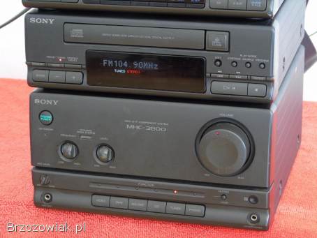 Wzmacniacz korektor graficzny i tuner Sony MHC-3800.  DOSTAWA