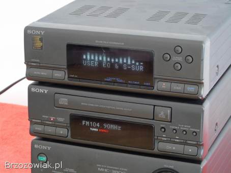 Wzmacniacz korektor graficzny i tuner Sony MHC-3800.  DOSTAWA