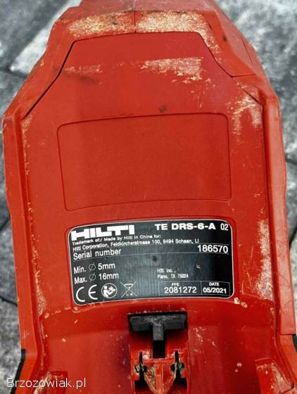 Odkurzacz HILTI do wiertarki udarrowej