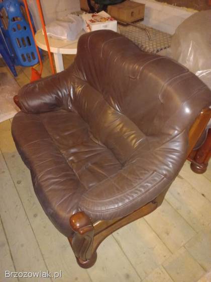 Komplet mebli skórnych 3+2+1