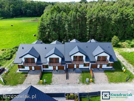 Cztery domy w zabudowie szeregowej!  Ustrobna koło Krosna!