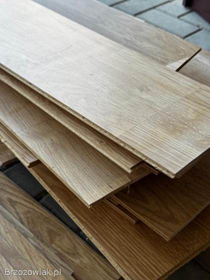 PANELE PODŁOGOWE Z ROZBIÓRKI JAK NOWE – 50m²,  ZATRZASK,  SUPER STAN,  OKAZJA!