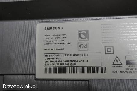 Telewizor Samsung 43 LED 4K