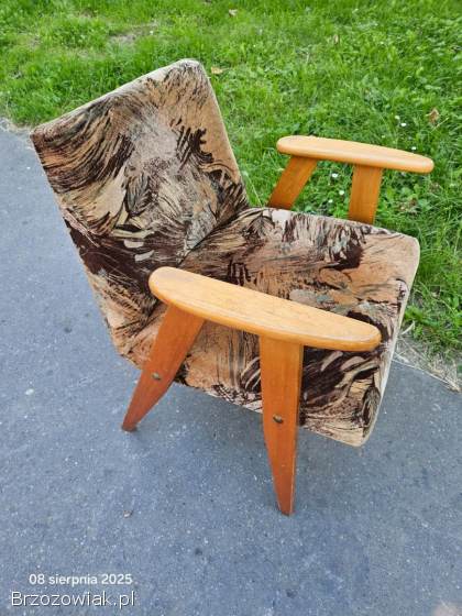 Dwa fotele 366 Chierowski PRL