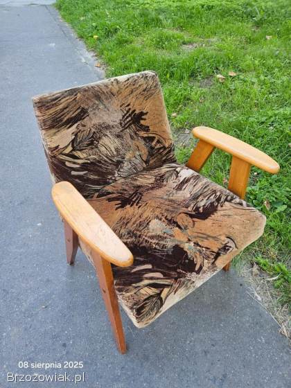 Dwa fotele 366 Chierowski PRL