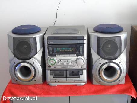 Japońska wieża Aiwa kolumny RDS AUX 140 wat.  DOSTAWA.