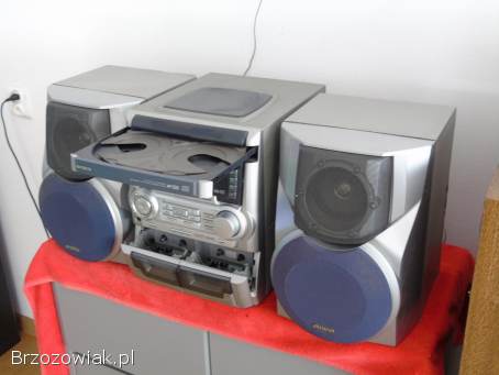 Japońska wieża Aiwa kolumny RDS AUX 140 wat.  DOSTAWA.