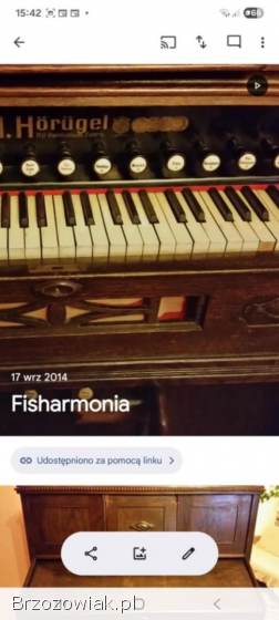 Sprzedam Tanio Fisharmonię