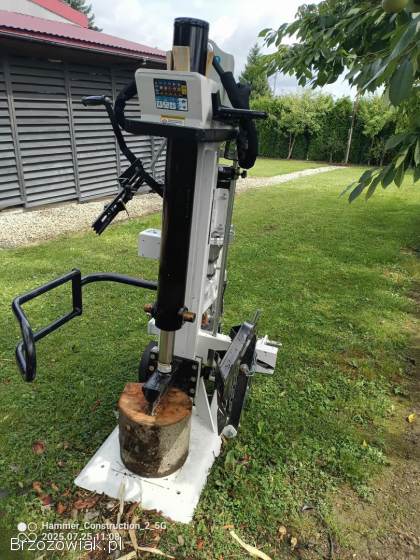 Łuparka do drewna hydrauliczna