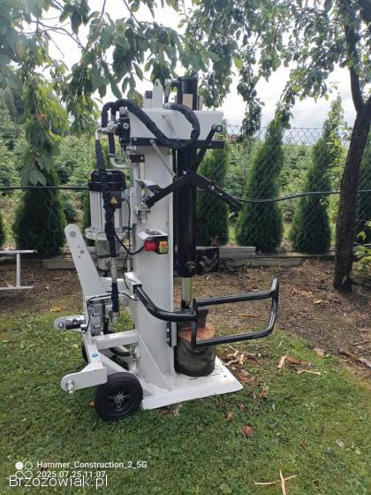 Łuparka do drewna hydrauliczna