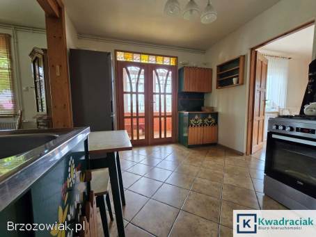 Drewniany dom w miejscowości Barycz