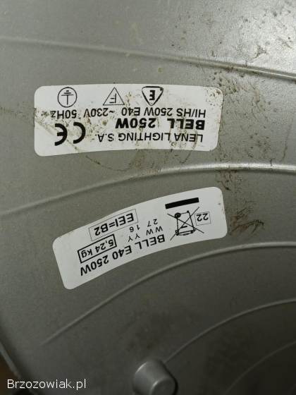 Lampa lampy przemysłowe