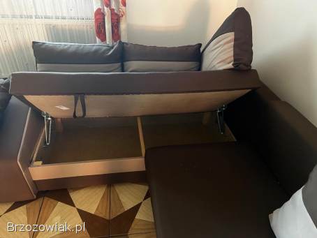 Narożnik z funkcją spania.