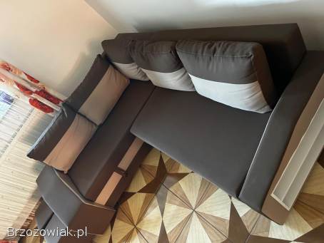 Narożnik z funkcją spania.