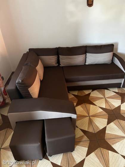 Narożnik z funkcją spania.