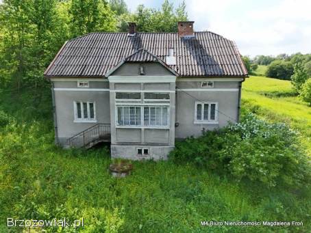 Murowany dom do generalnego remontu -  Jasienica Rosielna.