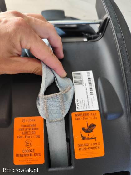 Sprzedam fotelik Cybex cloud T Isize.