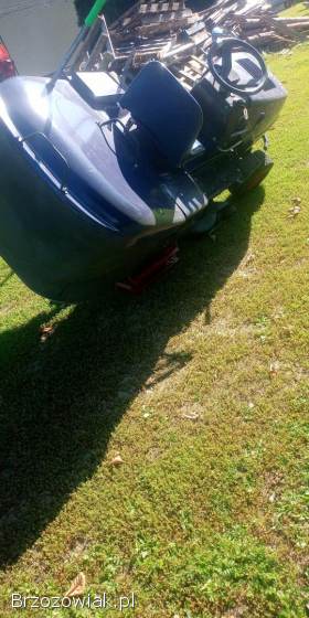 Podnośnik do traktorka kosiarki