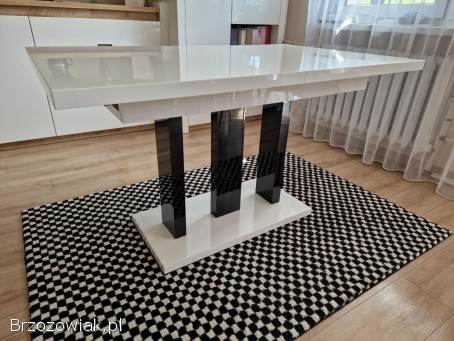 Nowoczesny stół,  rozkładany,  stan idealny