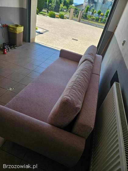 Kanapa Netro Lotus 15 różowa