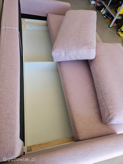 Kanapa Netro Lotus 15 różowa