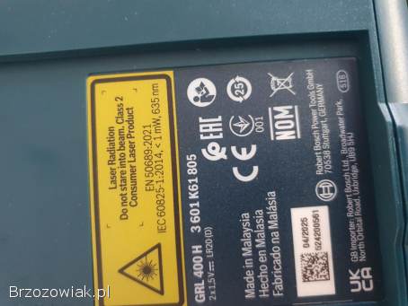 Niwelator laser Bosch