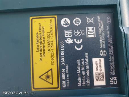 Niwelator laser Bosch